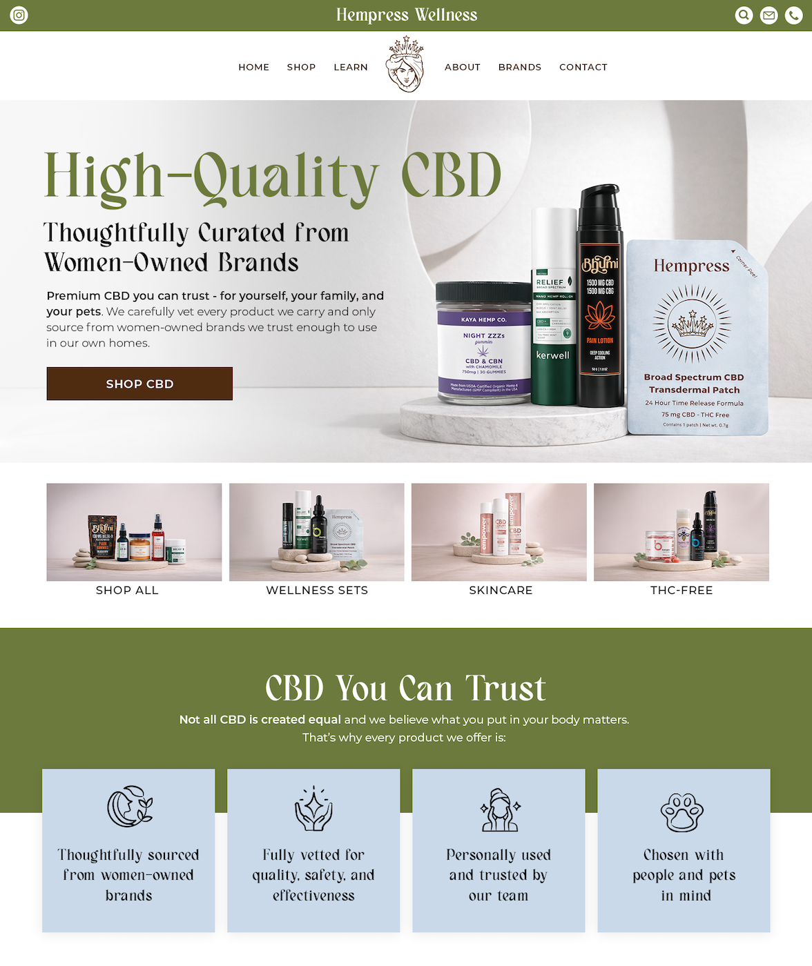 Creative digital agency project